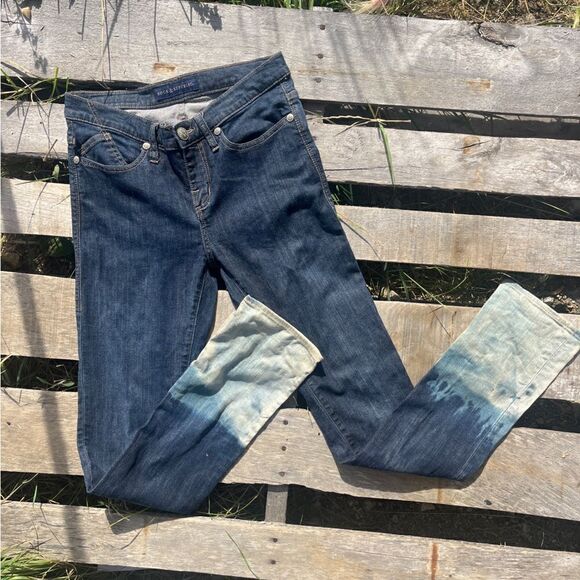 🤠Rock & Republic Berlin bleach dipped jeans size 6M - Picture 1 of 9